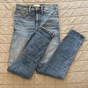 Madewell 11” High Rise Skinny Jeans